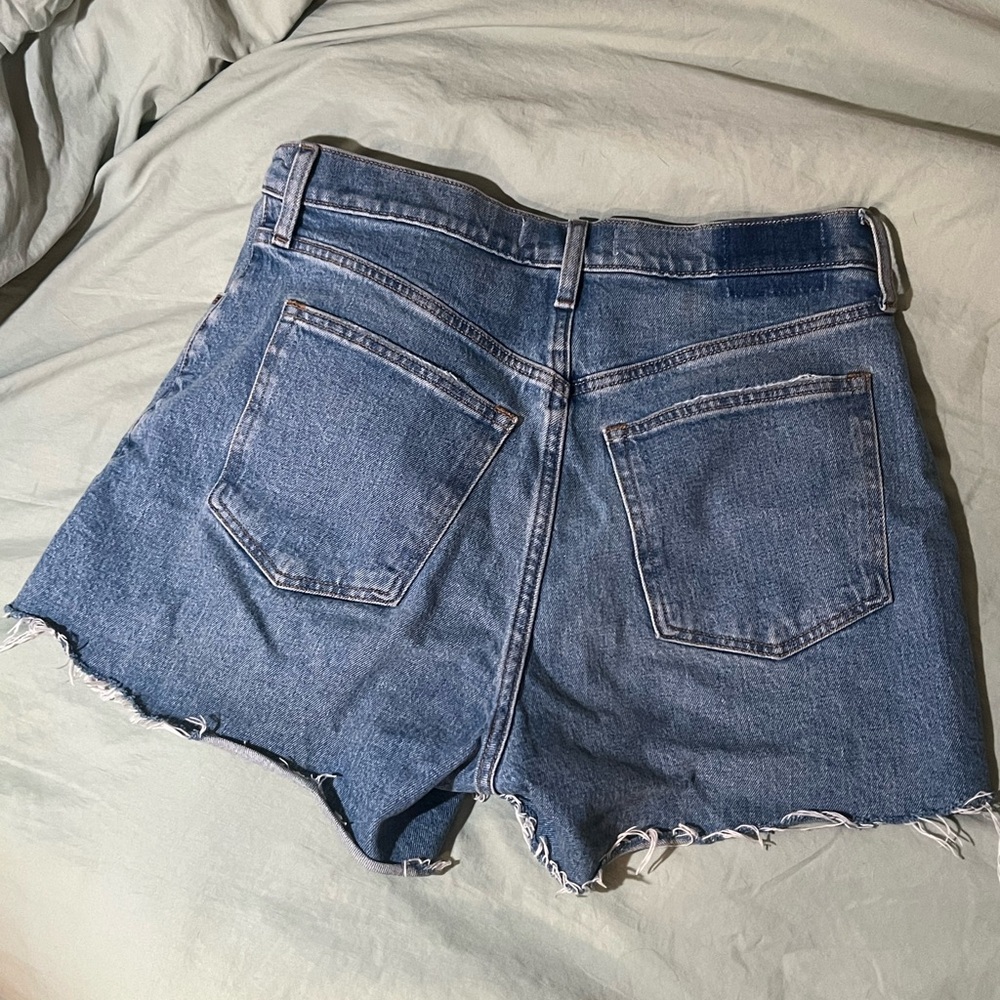 Abercrombie & Fitch Blue Jean Shorts - Picture 3 of 3